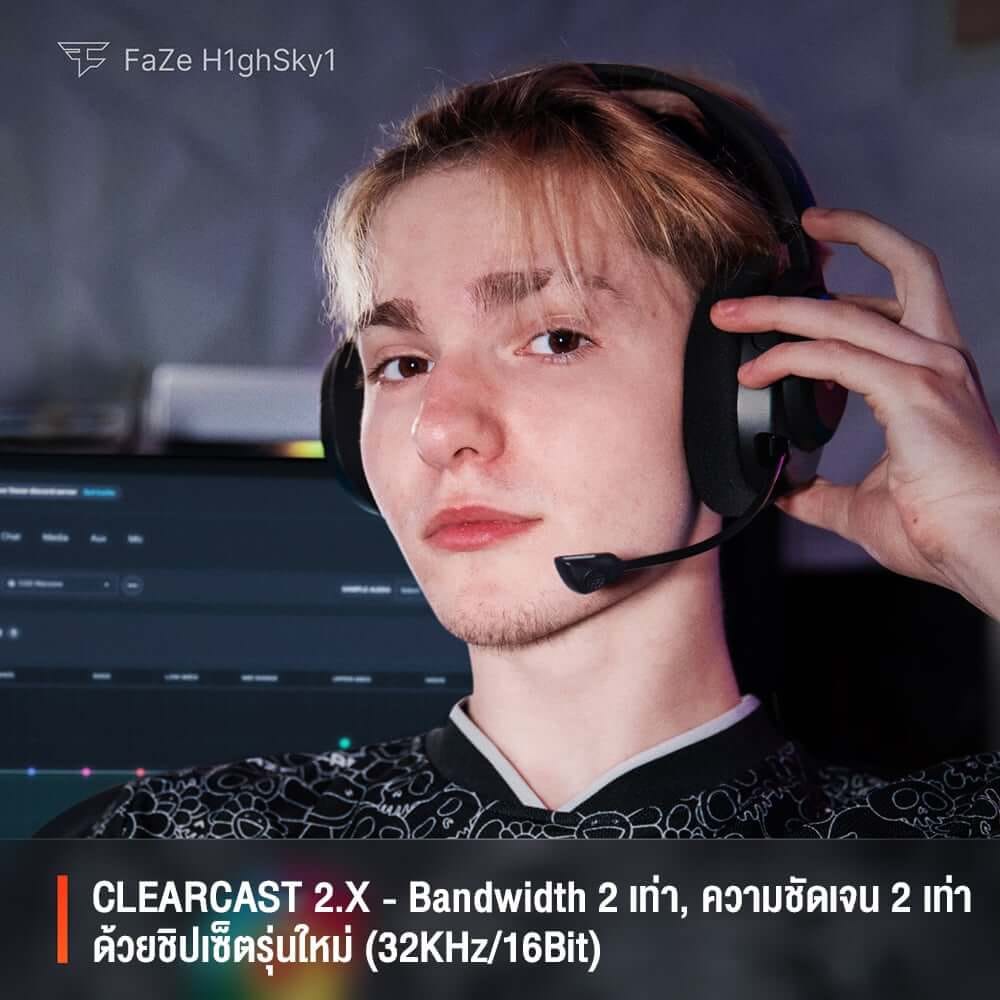 หูฟังไร้สาย STEELSERIES ARCTIS NOVA 5 สีขาว_7